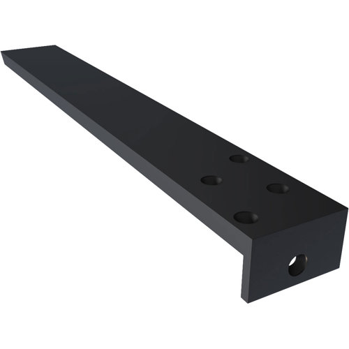 PCI Enterprises Hidden Floating Steel Heavy Duty Bracket W/ Flange